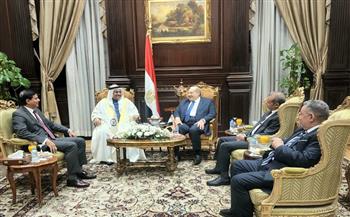 "العسومي" يثمن دور مصر بقيادة  الرئيس المصري في دعم القضايا العربية