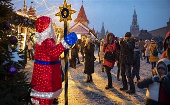 1.6 مليون روسي شاركوا في الاحتفالات العامة بعيد رأس السنة 