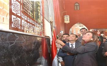وزيرة الثقافة تفتتح قصر «روض الفرج» بعد تجديده وتطويره