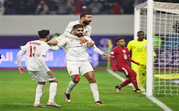 كأس الخليج.. فرحة لاعبي البحرين في مباراة قطر (صور)