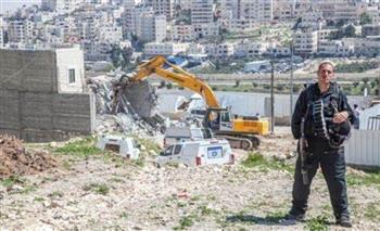 الاحتلال الإسرائيلي يهدم منزلين شرق الخليل