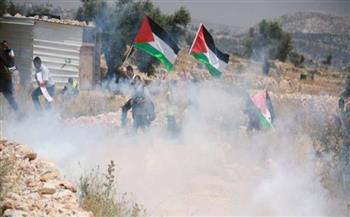 إصابات بالرصاص المعدني خلال قمع الاحتلال الاسرائيلي مسيرة كفر قدوم