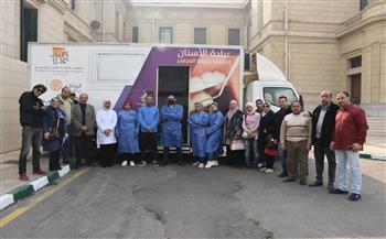 الخشت: انطلاق قافلة طب أسنان لأعضاء هيئة التدريس والعاملين بجامعة القاهرة 
