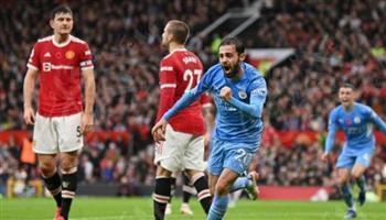بث مباشر مشاهدة مباراة مانشستر سيتي ومانشستر يونايتد في الدوري الانجليزي