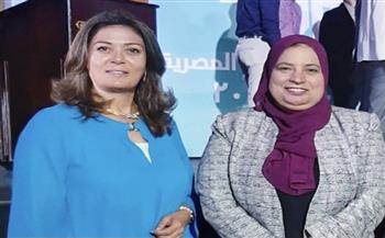 فاطمة حسن تهنئ الدكتورة شادن معاوية لتوليها رئاسة جامعة مدينة السادات 