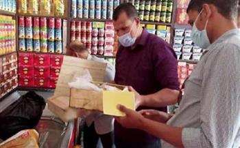 ضبط 34 طن أرز وسكر ودقيق قبل بيعهم فى السوق السوداء بالقاهرة والجيزة 