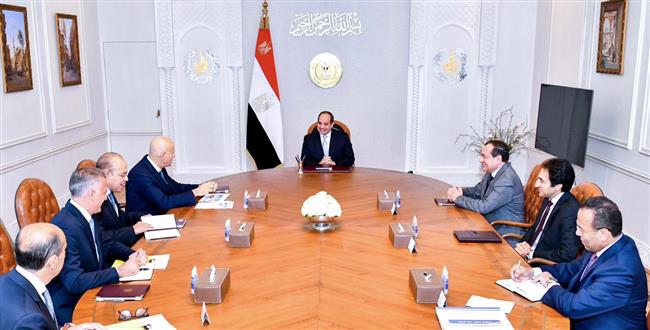 الرئيس السيسي يتابع خطط شركة «إيني» لاستكشاف وإنتاج الغاز في مصر