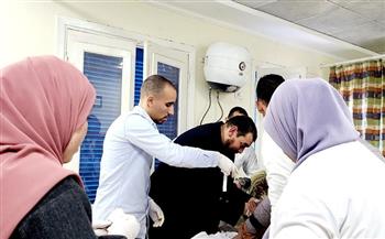 2500 كشف و94 علمية جراحية في رابع أيام قافلة الأزهر الطبية بسوهاج
