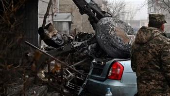أوكرانيا: وزير الداخلية كان في طريقه إلى مناطق القتال عندما تحطمت المروحية