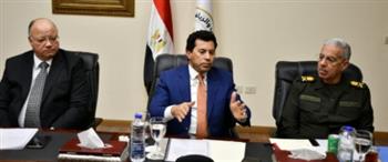 وزير الرياضة يبحث مع مجلس إدارة هيئة استاد القاهرة الفرص الاستثمارية