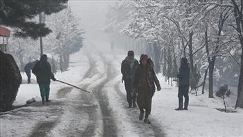 وفاة 78 شخصا بسبب موجة البرد القارس في أفغانستان