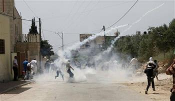 إصابة 5 بالرصاص المعدني والعشرات بالاختناق خلال قمع الاحتلال الاسرائيلي مسيرة كفر قدوم