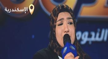 فادية ياسر تنال استحسان لجنة تحكيم الدوم بعد إبداعها في الغناء
