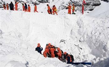 ارتفاع عدد قتلى الانهيار الجليدي في التبت بالصين إلى 28 شخصا