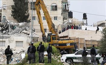 قوات الاحتلال الإسرائيلي تهدم منزل فلسطيني في القدس