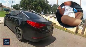 فيديو: لحظة إنقاذ رضيعة حُبست داخل سيارة مسروقة