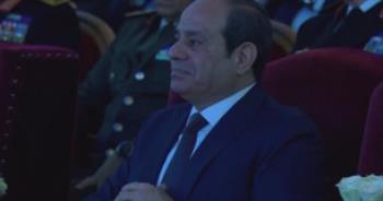 السيسي يشاهد فيلما تسجيليا عن جهود وزارة الداخلية في 2022