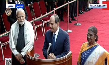 الرئيس السيسي: العلاقات المصرية الهندية اتسمت بالتوازن عبر العقود الماضية
