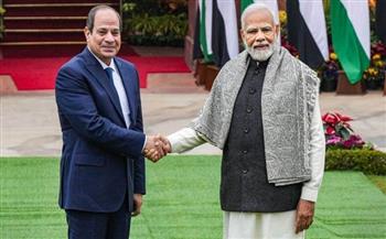 أهم تصريحات الرئيس السيسي خلال المباحثات مع رئيس الوزراء الهندي