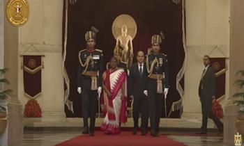 ترحيب كبير بالرئيس السيسي في احتفالات الهند بعيد الجمهورية (فيديو)