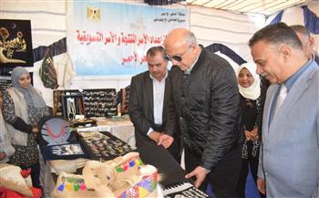 سكرتير عام البحر الأحمر يفتتح معرض أيادي مصرية لمنتجات الحرف التراثية واليدوية