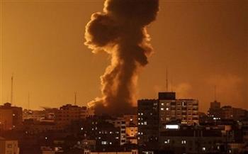 طائرات الاحتلال الإسرائيلي تشن سلسلة غارات على عدة مواقع في قطاع غزة