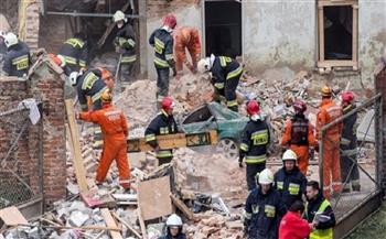جرحى في انهيار مبنى سكني في بولندا