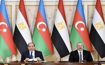 مباحثات الرئيس السيسي ونظيره الأذربيجاني تتصدر اهتمامات صحف القاهرة