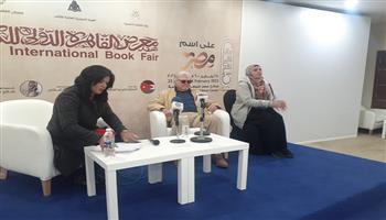 معرض الكتاب 2023| حسين فهمي: بدأت علاقتي مع صلاح جاهين أثناء دراستي بأكاديمية الفنون
