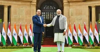 تقرير: زيارة الرئيس السيسي للهند إنجاز سياسي واقتصادي مهم