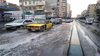 أمطار متوسطة على الإسكندرية مع بدء "نوة الكرم"