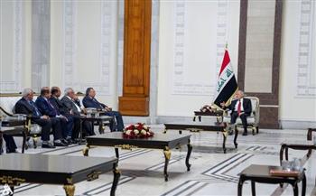 رئيس الجمهورية العراقي: يجب وضع برامج وخطط عصرية تساعد في إعداد جيل واع متعلم