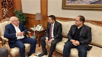 محافظ بورسعيد يستقبل «أمين عام» حزب مستقبل وطن 