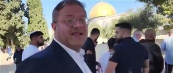 الاتحاد الأوروبي يعرب عن قلقه حيال زيارة وزير الأمن القومي الإسرائيلي للمسجد الأقصى