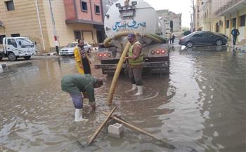 محافظ الشرقية يوجه بمتابعة أعمال شفط مياه الأمطار من الشوارع