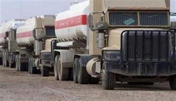 "سانا": القوات الأمريكية تسرق 60 شاحنة وصهريجا من القمح والنفط السوري