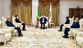 الرئيس الموريتاني يستقبل المدير العام لمنظمة العالم الإسلامي للتربية والعلوم والثقافة