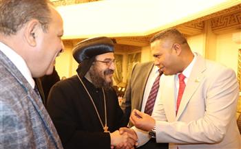 النائب محمد حمزة يهنئ البابا تواضروس والإخوة الأقباط بمناسبة عيد الميلاد المجيد
