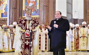 بعد زيارة الرئيس لـ كاتدرائية العاصمة الإدارية .. كيف احتفلت كنائس مصر بـ عيد الميلاد
