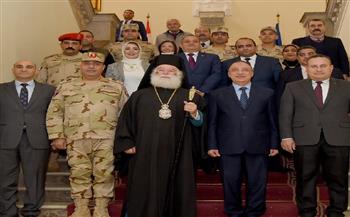 محافظ الإسكندرية يهنئ الطائفتين الإنجيلية والأرمن الأرثوذكس بعيد الميلاد المجيد