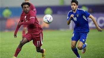 قطر تتقدم على الكويت بهدفين في الشوط الأول في كأس الخليج