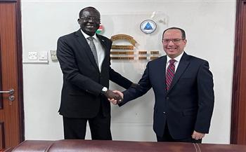 سفير مصر في جوبا يؤكد على توجيهات القيادة السياسية بمواصلة دعم جنوب السودان