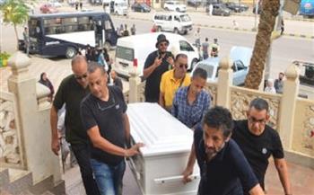 وصول جثمان محمد فريد لمسجد الحصري بمدينة 6 أكتوبر