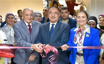 محافظ الإسكندرية يفتتح المركز المتكامل للحساسية الصدرية بسان ستيفانو