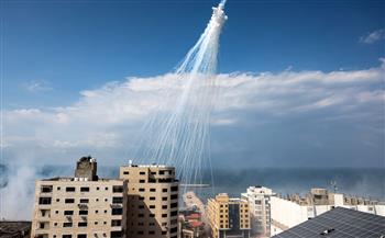 قصف إسرائيلى عنيف بالقنابل الفوسفورية على مرفأ الصيادين بقطاع غزة