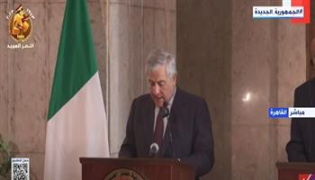 «الخارجية الإيطالية»:  مبادرات تهدئة الأوضاع في فلسطين برعاية الحكومة المصرية