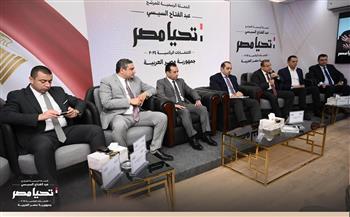 الحملة الرسمية للمرشح عبد الفتاح السيسي تستقبل وفدا للنقابة العامة للصحافة والطباعة