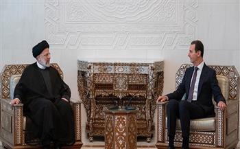 الرئيسان الأسد ورئيسي يؤكدان موقفهما الداعم للشعب الفلسطيني ومقاومته المشروعة