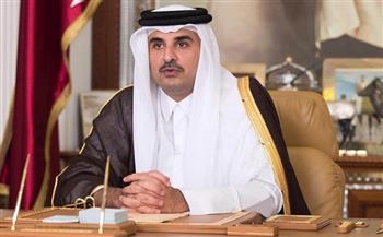 أمير قطر يتلقى اتصالًا هاتفيًا من الرئيس الفرنسي