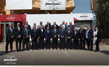 الحملة الرسمية للمرشح عبد الفتاح السيسي تستقبل وفد اتحاد الصناعات